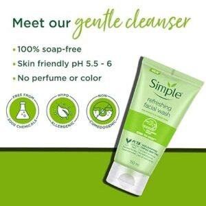 simple face wash
